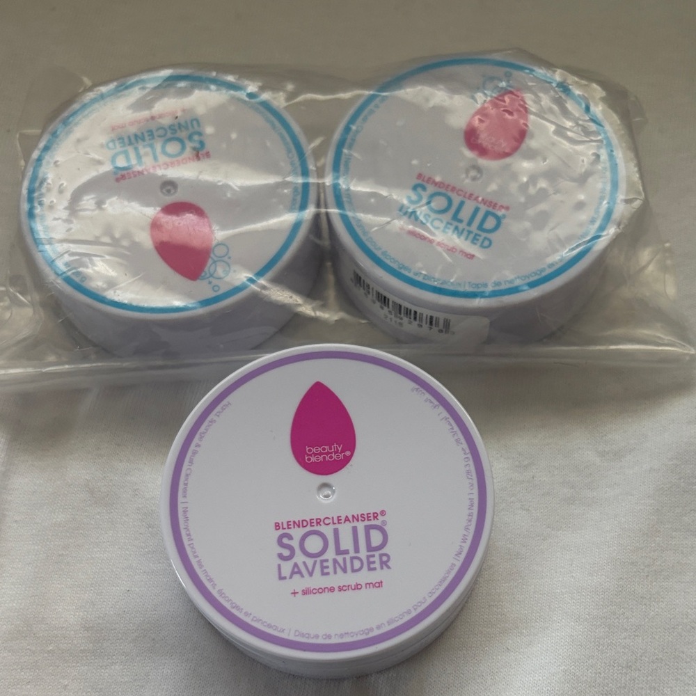 beautyblender Solid Lavender Scented Cleanser Trio